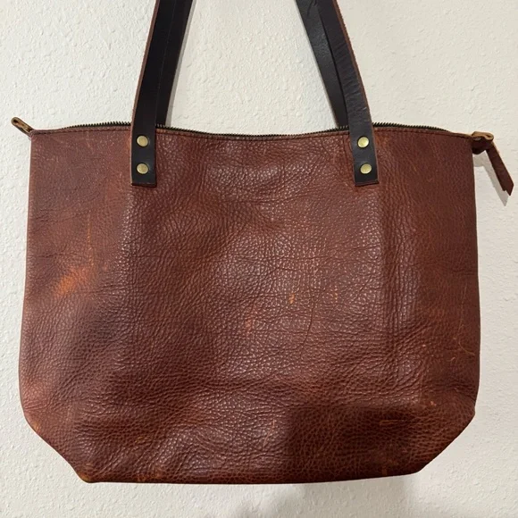 Portland Leather Medium Classic Tote Sedona - Picture 5 of 5